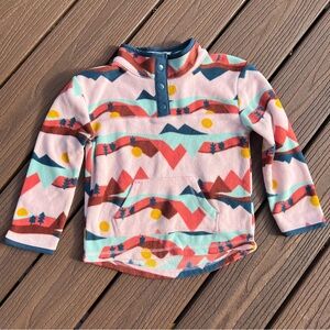 Jumping Beans Aztec fleece 1/4 zip - size 4T